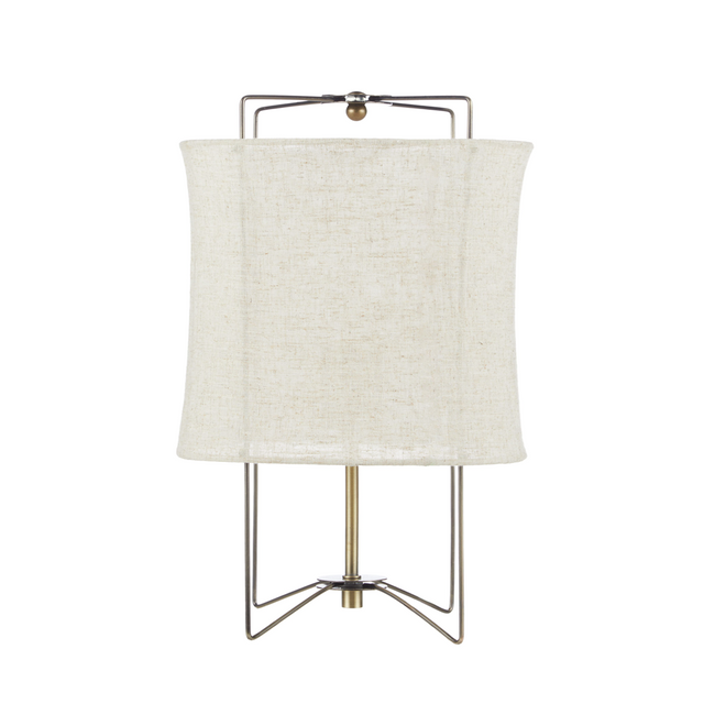 Linen & Bronze lamp