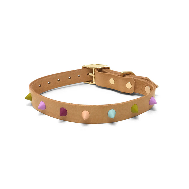 Spike Leather Collar | Spritz