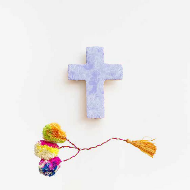 Jai Vasicek | Lavender Wall Cross