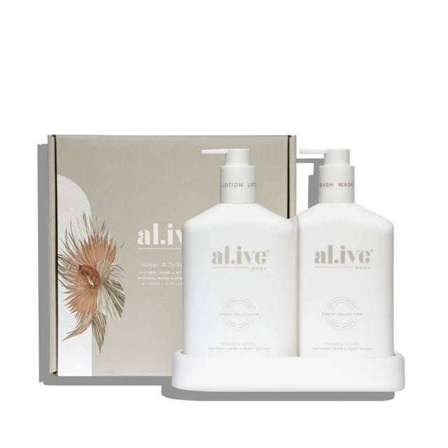Al.ive | MANGO & LYCHEE set with tray
