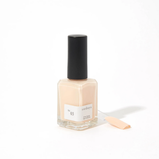 Sunday's Nail Polish | Opaque Cream Pink No3