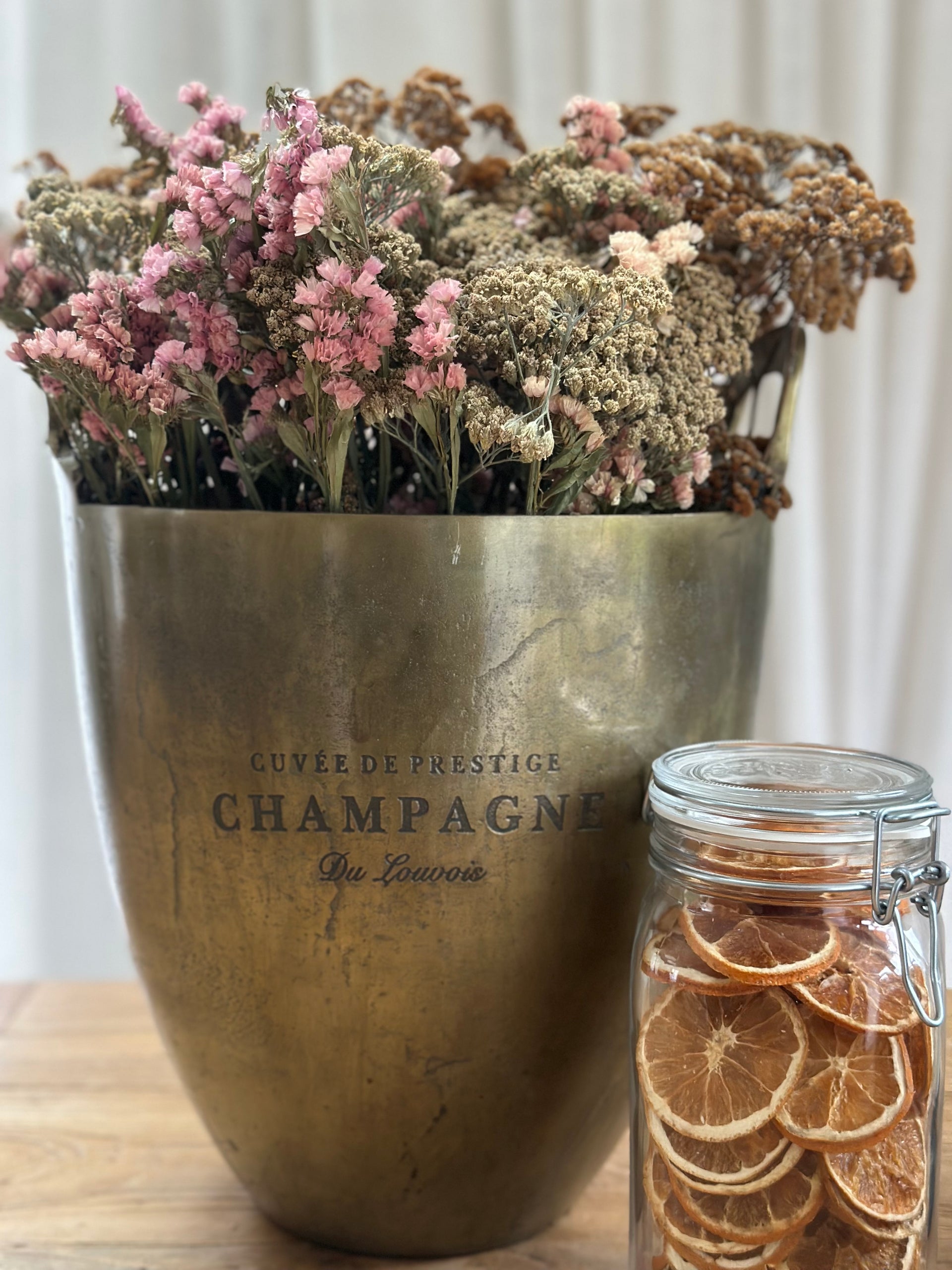 Wine Bucket |  Vintage Gold