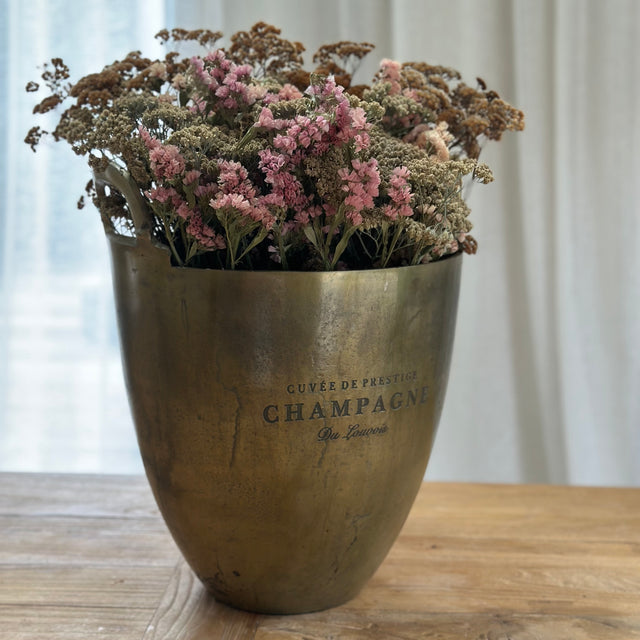 Wine Bucket |  Vintage Gold