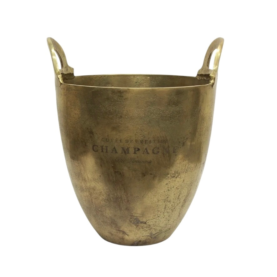Wine Bucket |  Vintage Gold