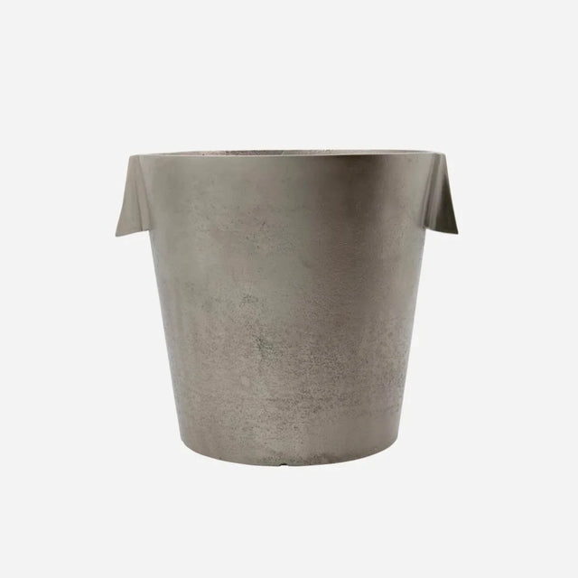 Ice Bucket | Silver Brushed Metal