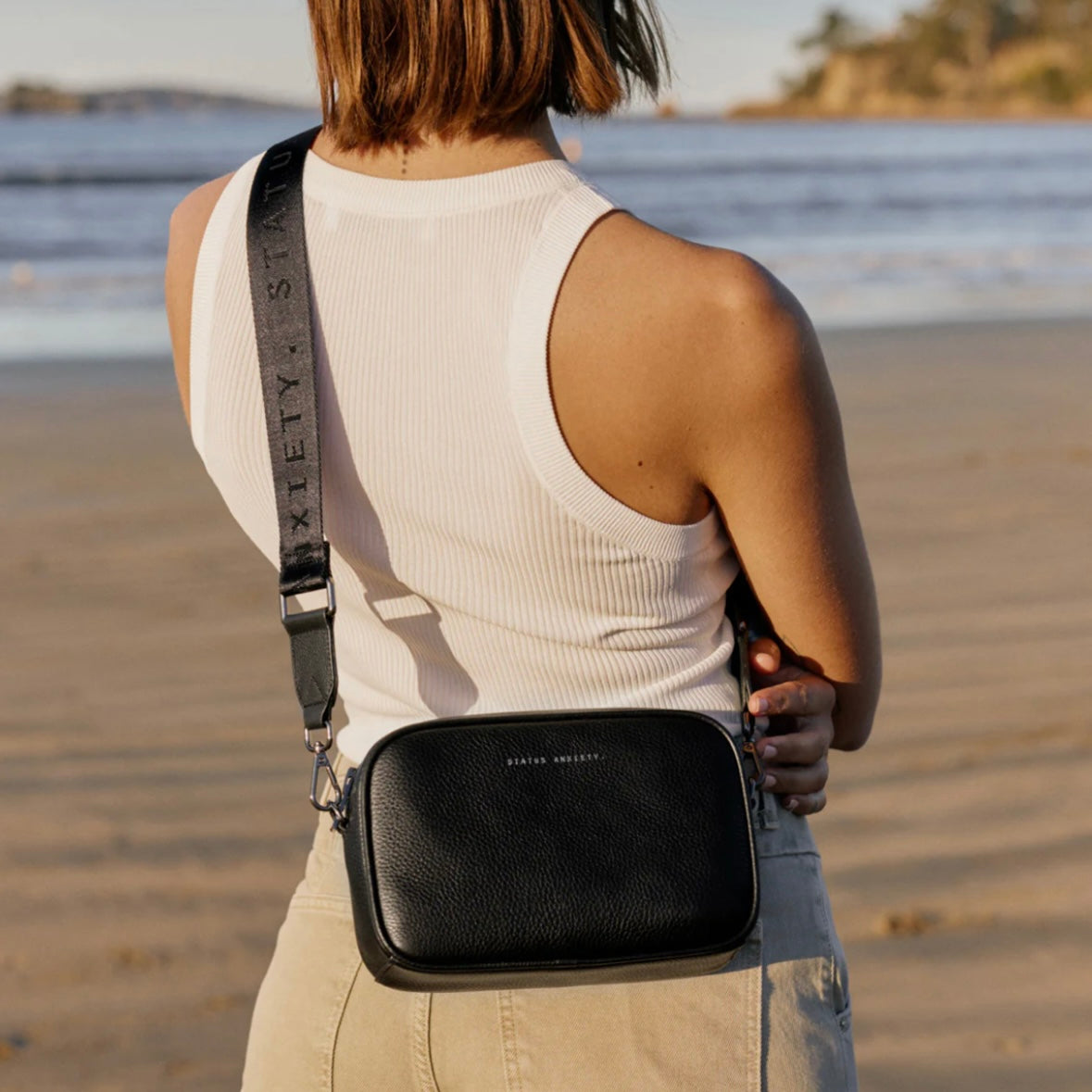 Status Anxiety | Plunder BLACK THICK STRAP