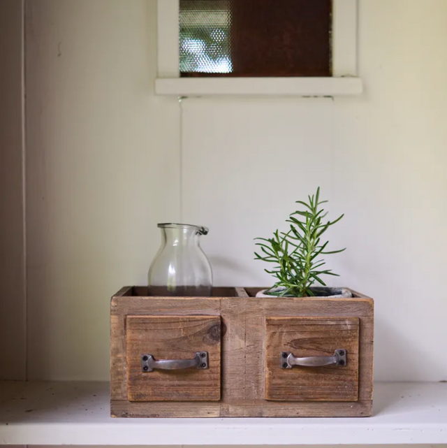 Wooden Organiser Box