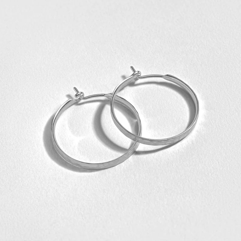 Hammered Hoops