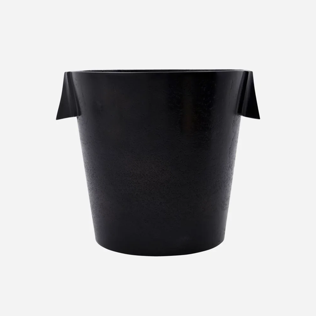 Ice Bucket | Black Brushed Metal