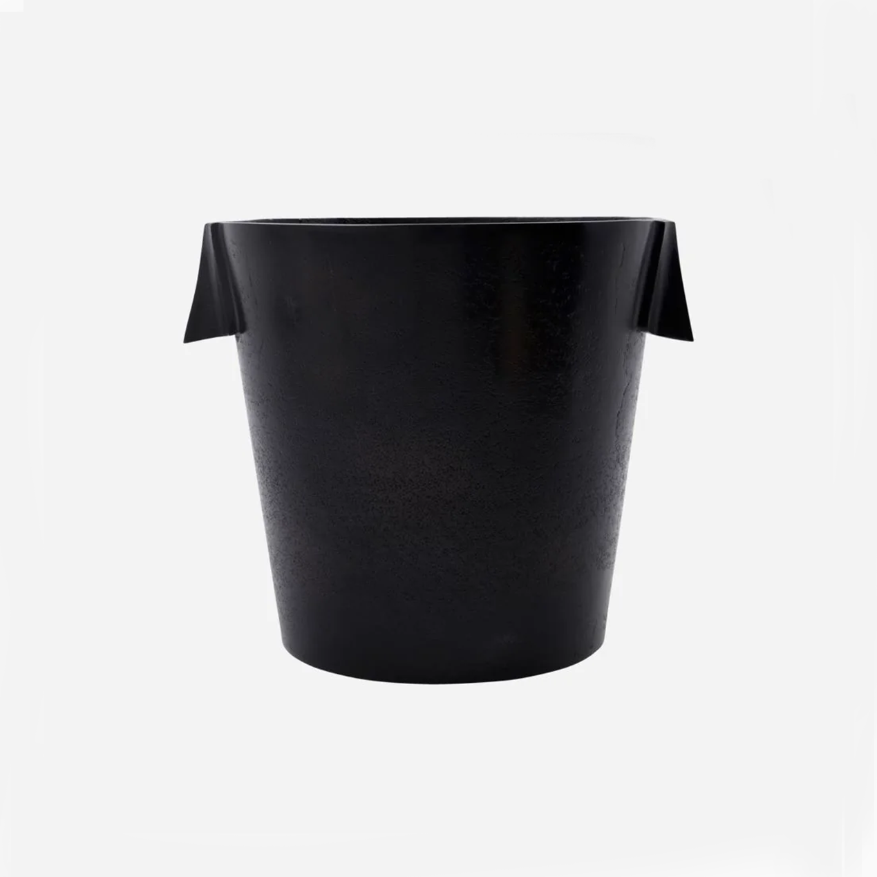 Ice Bucket | Black Brushed Metal