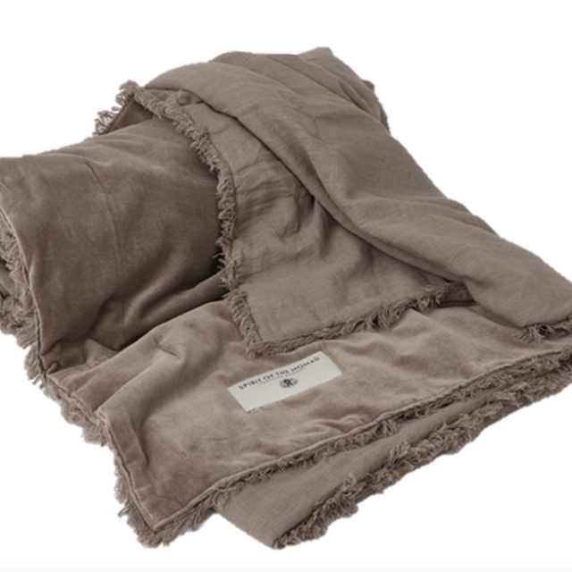 Bedspread | Ash Brown