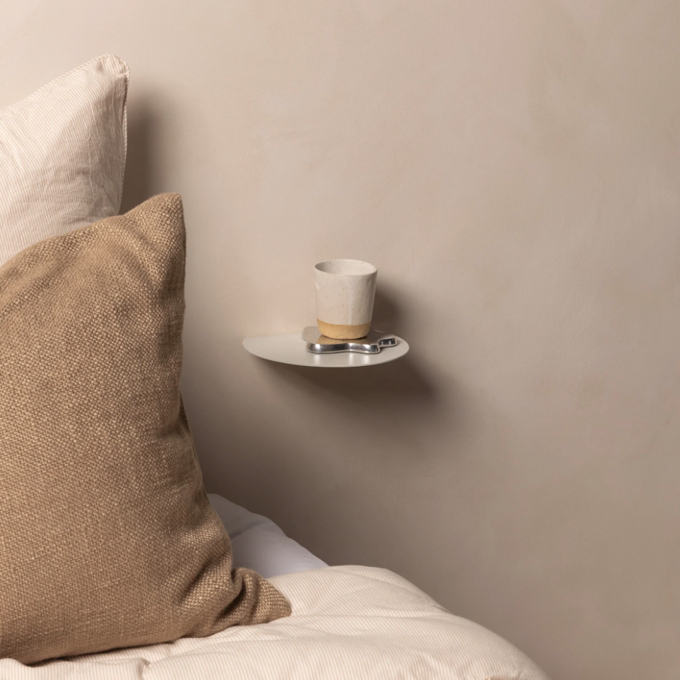 MOT | Round Shelf 2 SET WHITE
