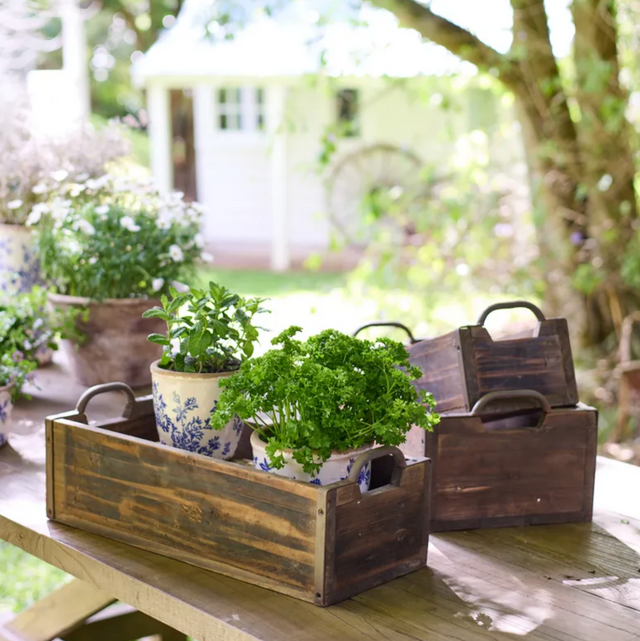 Wooden Storage/Planter Boxes