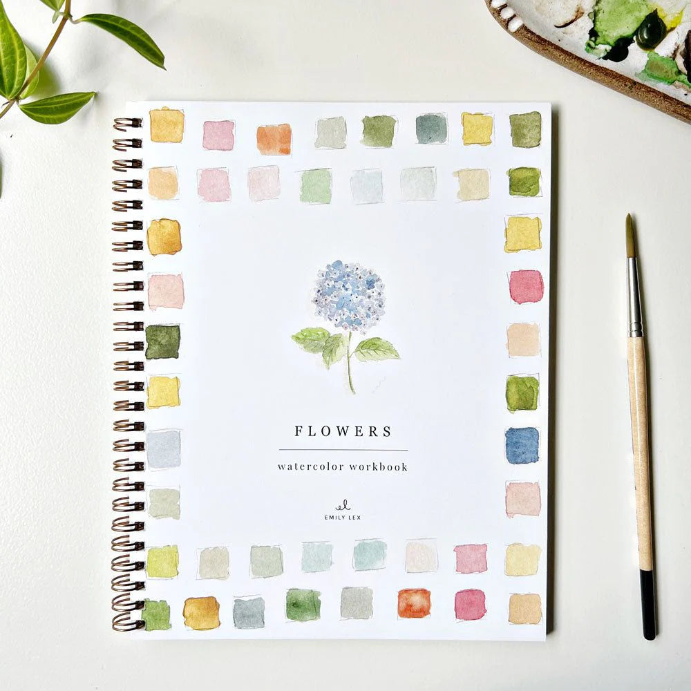 Watercolour Workbook & Paint Set