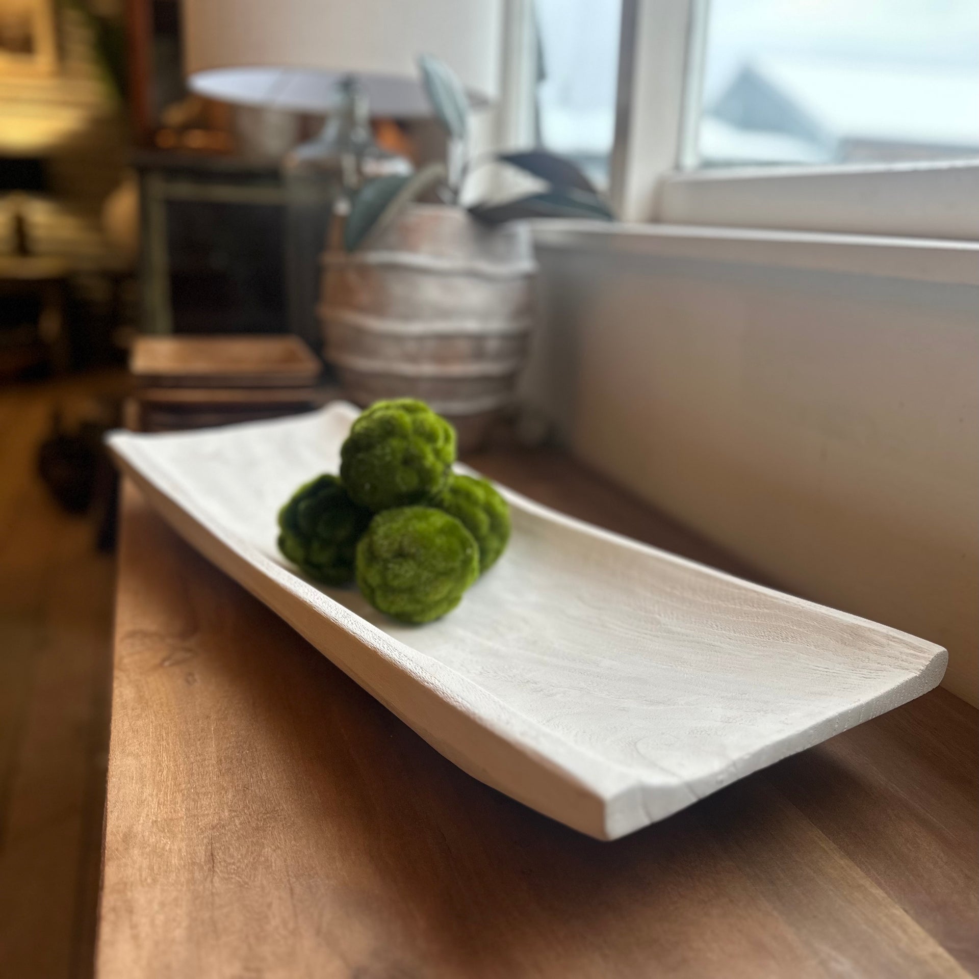 Wooden Tray | White