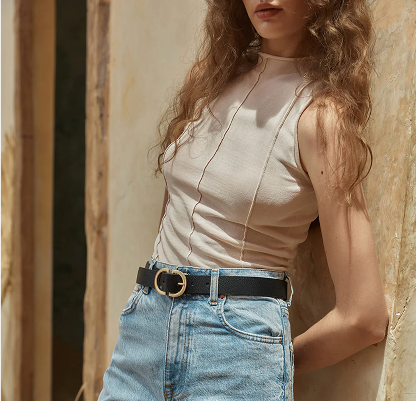 Status Anxiety | In Reverse Belt BLACK/GOLD
