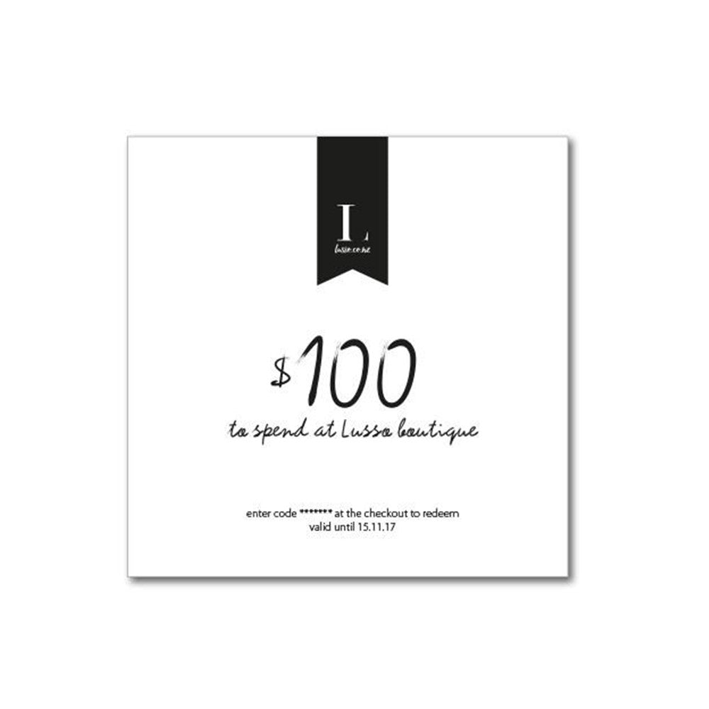 Lusso Boutique | $100 voucher