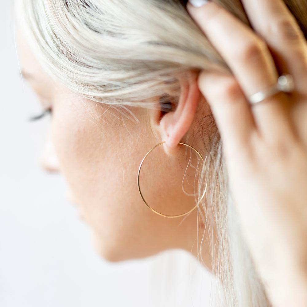 Earrings | Large Hoops