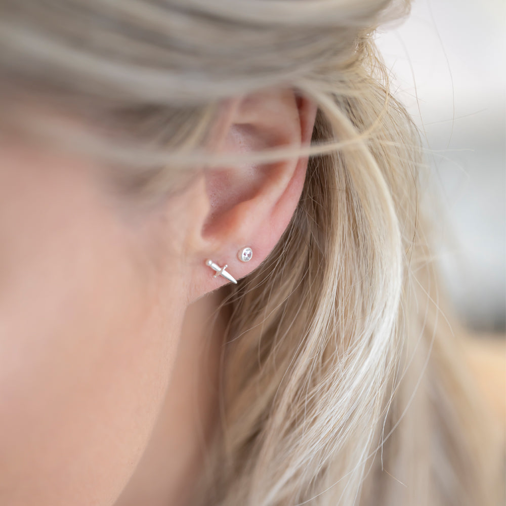 Earrings | Zirconia mini studs