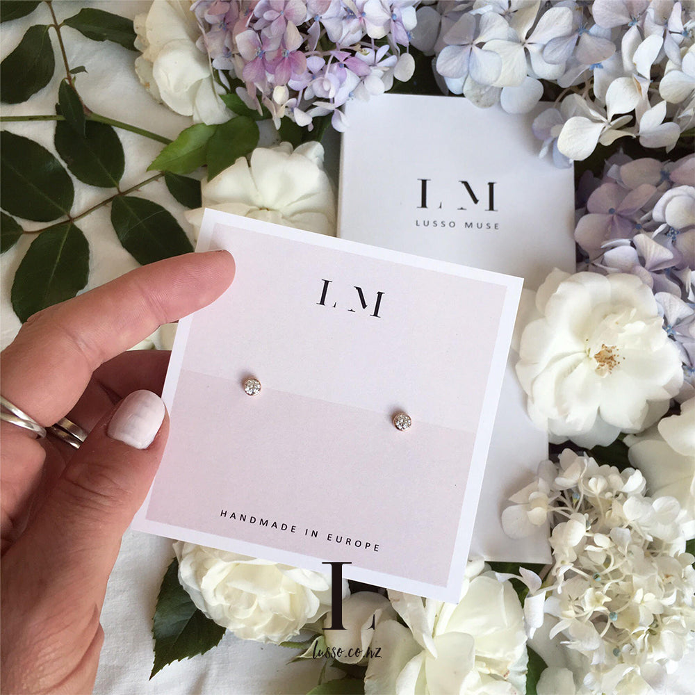 WS Earrings | Classic Zirconia