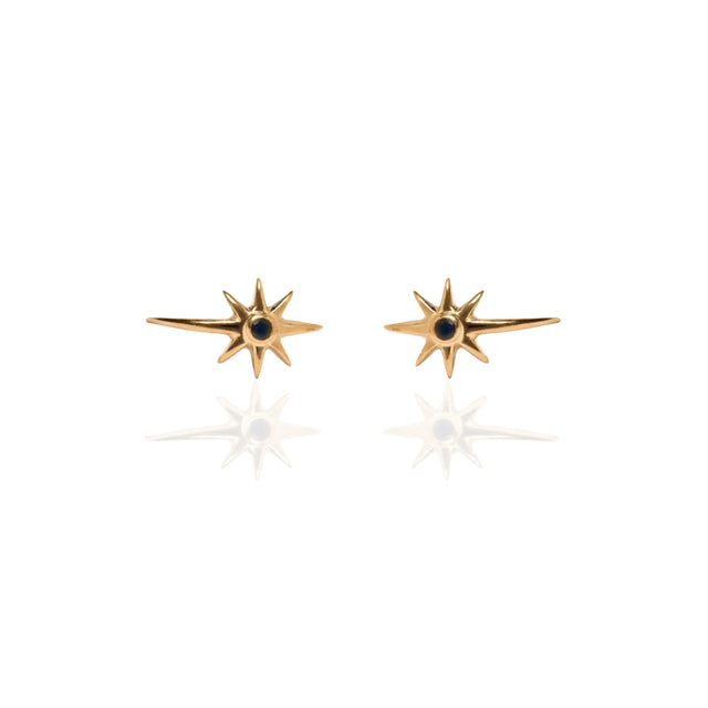 Earrings | Starburst + Onyx