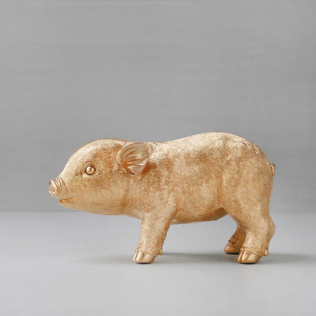 Gold Piggy Bank New Zealand gift store