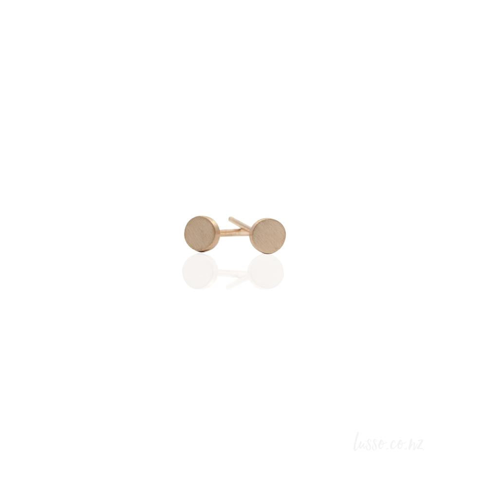 WS Earrings | Mini Disc