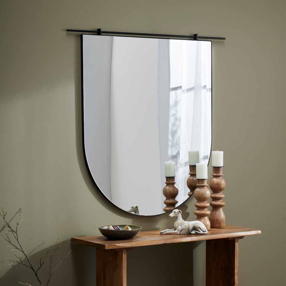 Black Arch Mirror