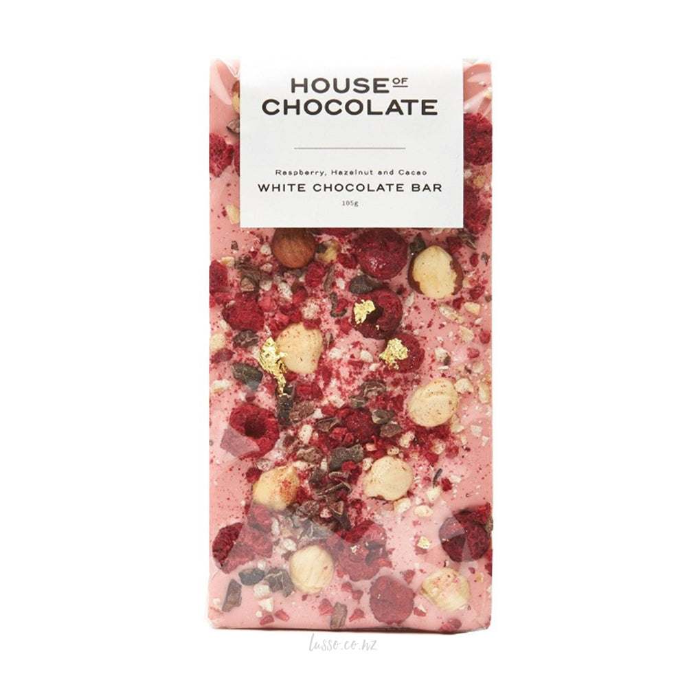 White Chocolate | Raspberry, Hazelnut & Cacao Nib
