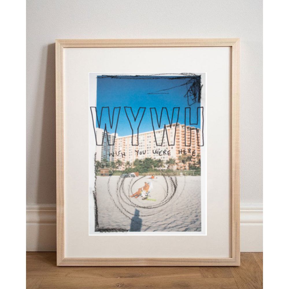Zoe Karssen wish you were here Artprint